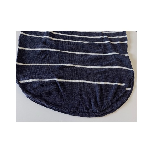 Express Striped Circle Hem Tunic Sweater - Picture 6 of 7